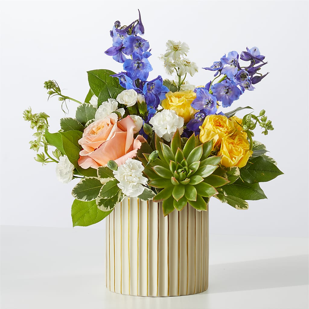 Cobalt Reverie Bouquet – HELEN'S FLORAL SHOPPE, Phillipsburg NJ