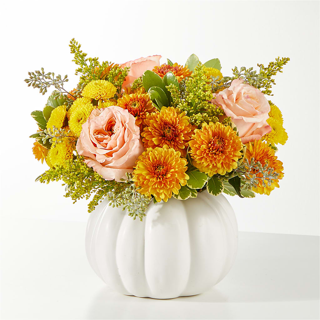 Peachy Pumpkin – HELEN'S FLORAL SHOPPE, Phillipsburg NJ