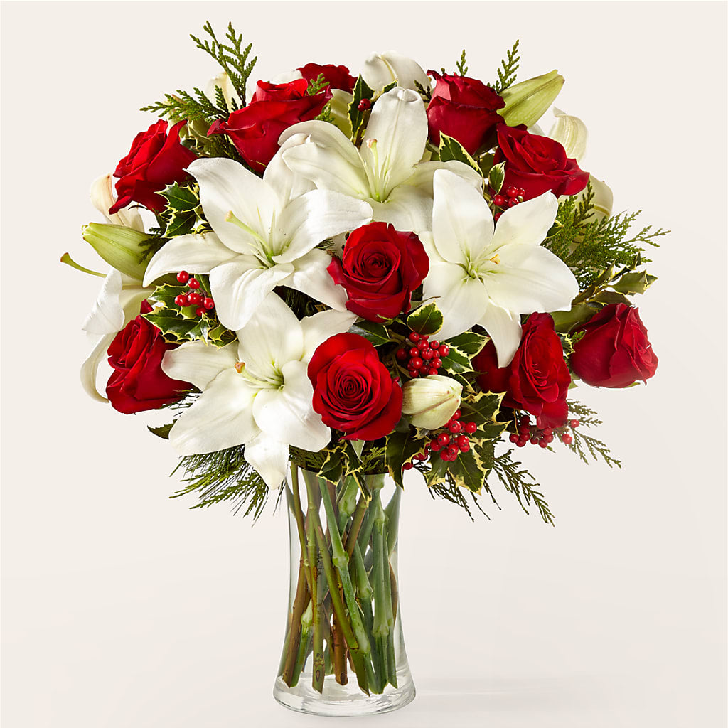 Sparkling Snowflakes Bouquet – HELEN'S FLORAL SHOPPE, Phillipsburg NJ