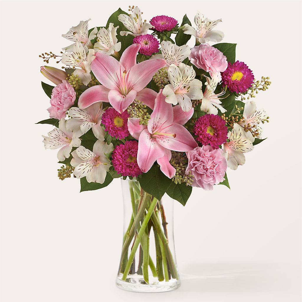 Feeling Fuchsia Bouquet – HELEN'S FLORAL SHOPPE, Phillipsburg NJ