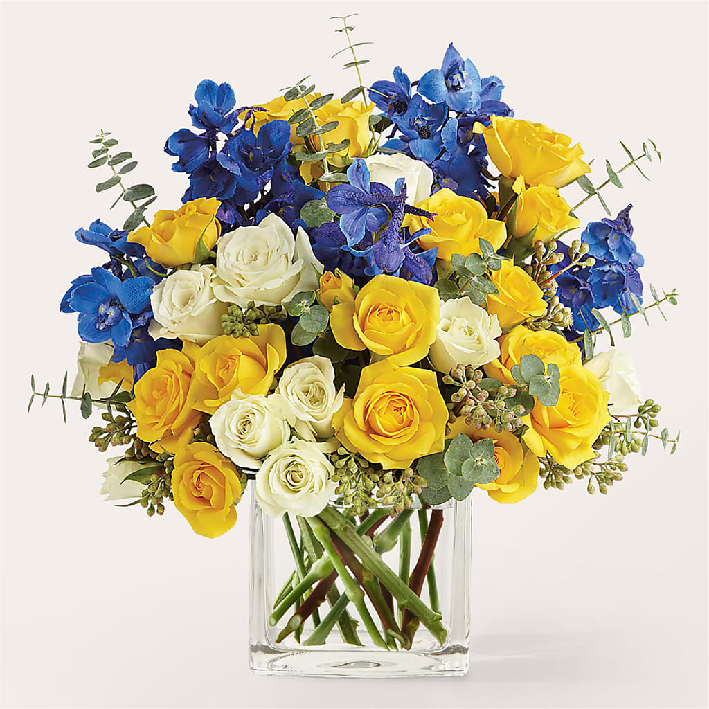 Sparkling Citrine Bouquet – HELEN'S FLORAL SHOPPE, Phillipsburg NJ