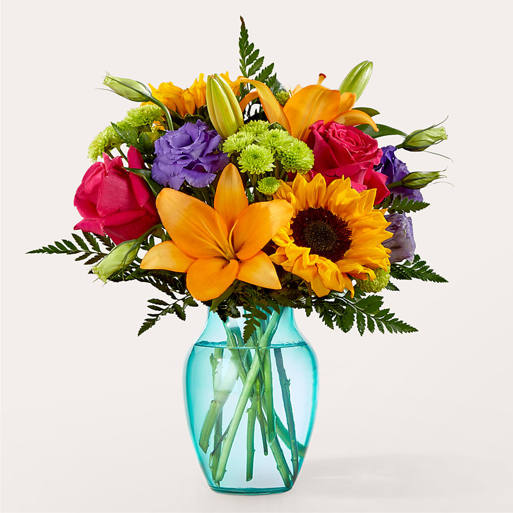 Double Rainbow Bouquet – HELEN'S FLORAL SHOPPE, Phillipsburg NJ