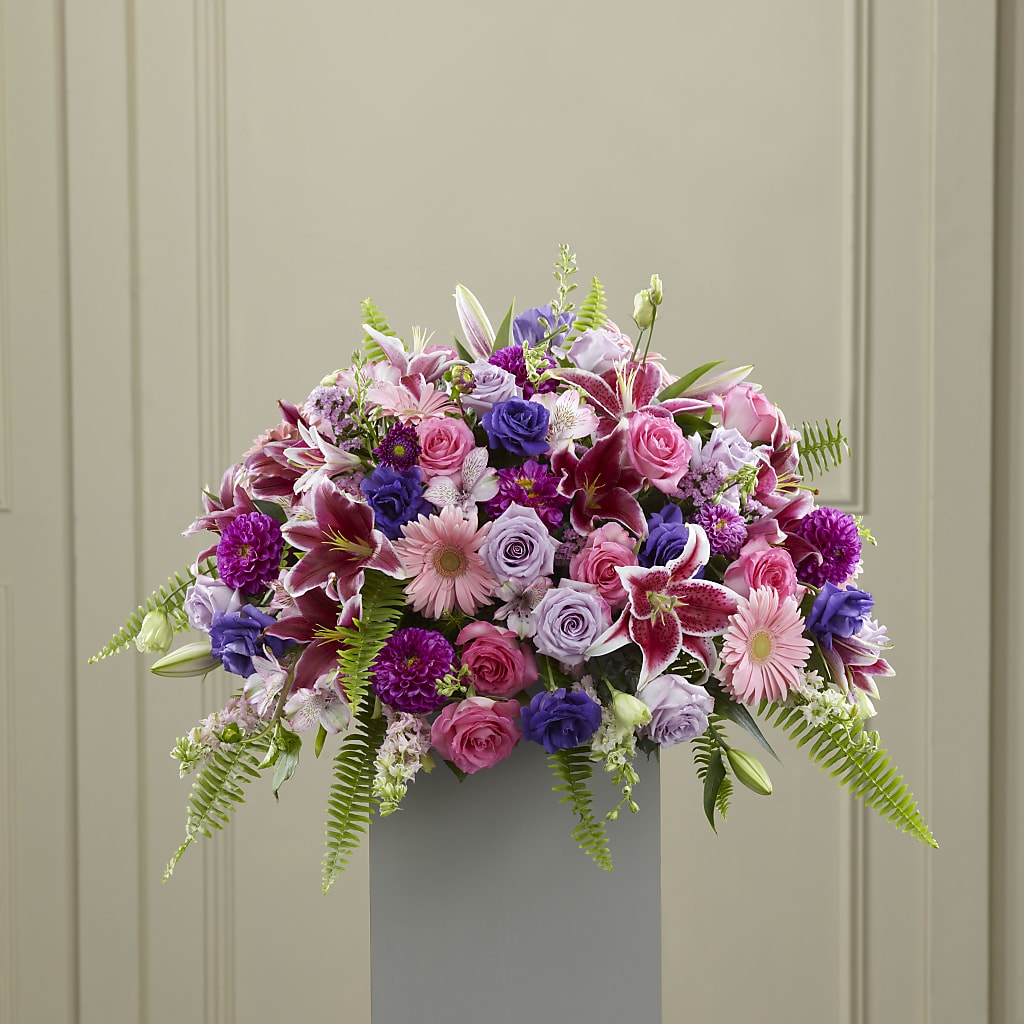 Fare Thee Well Pedestal – HELEN'S FLORAL SHOPPE, Phillipsburg NJ