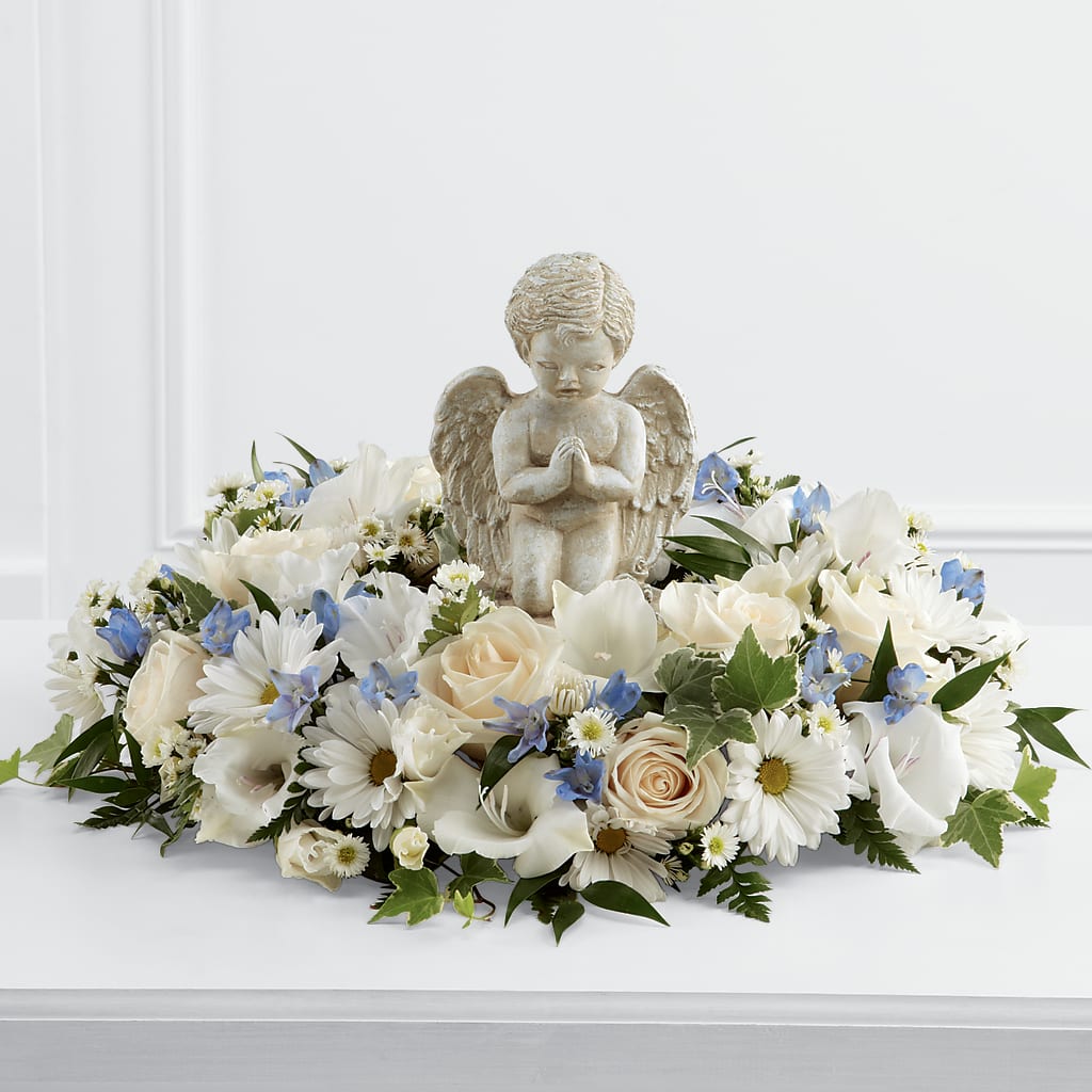 Little Angel Ring of Flowers – HELEN'S FLORAL SHOPPE, Phillipsburg NJ