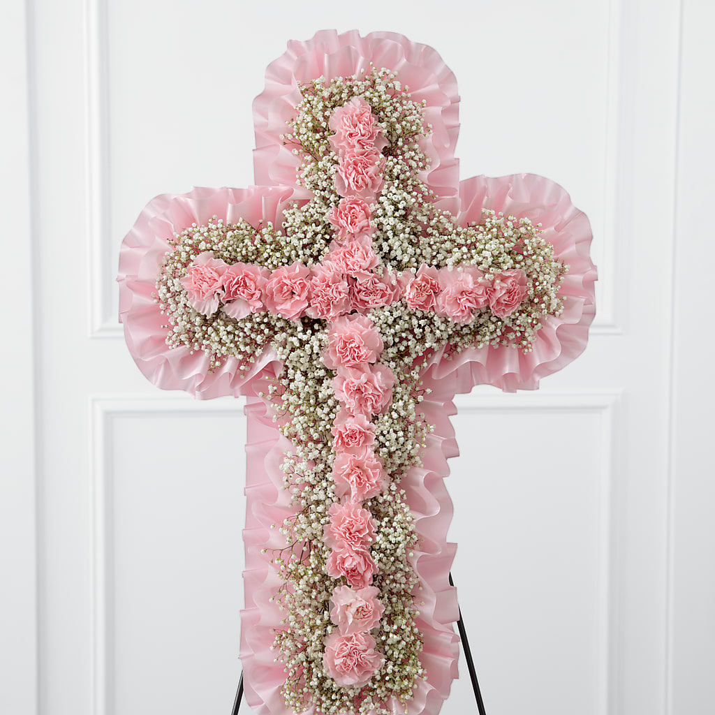 Angel's Cross Easel – HELEN'S FLORAL SHOPPE, Phillipsburg NJ