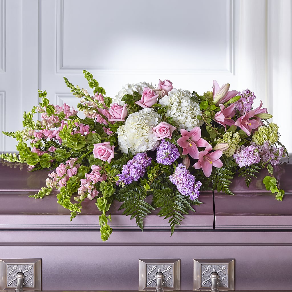 Life's Gratitude Casket Spray – HELEN'S FLORAL SHOPPE, Phillipsburg NJ