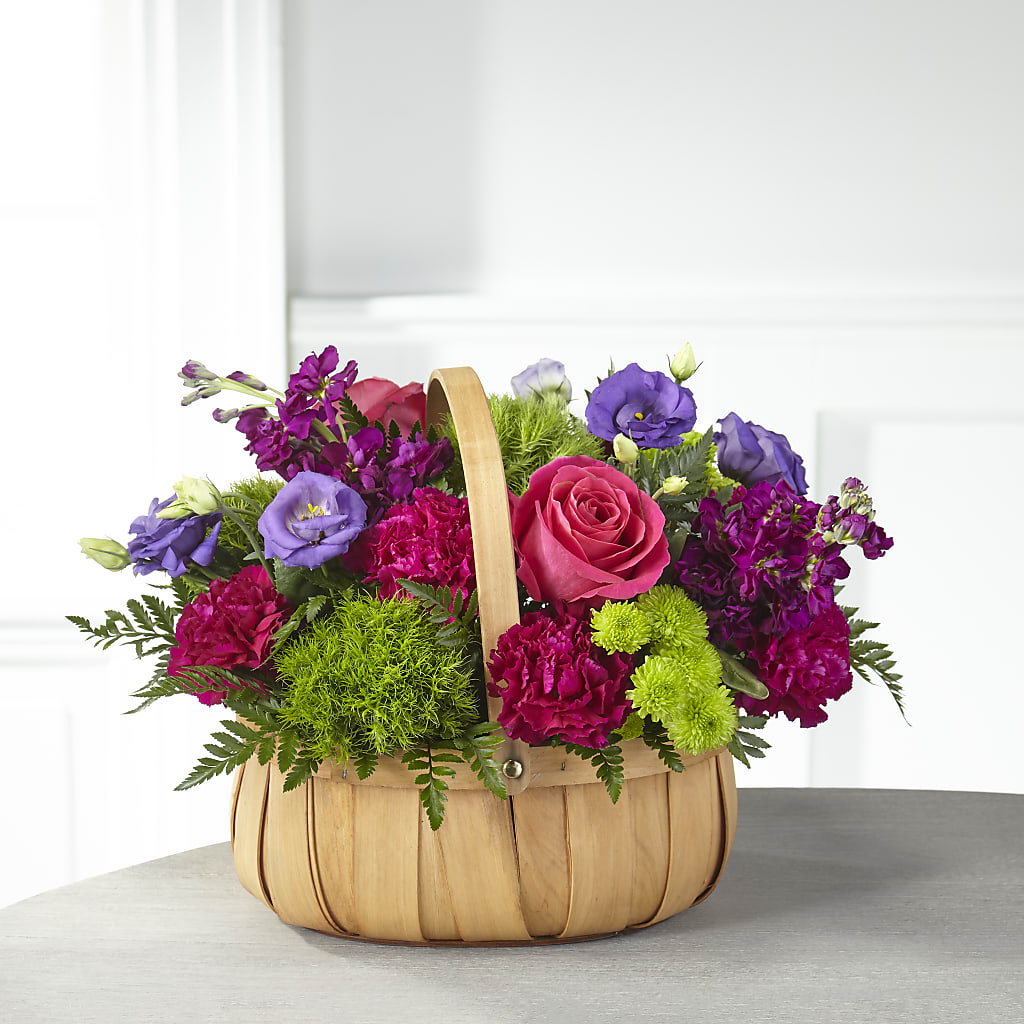 Serene Sanctuary Basket – HELEN'S FLORAL SHOPPE, Phillipsburg NJ