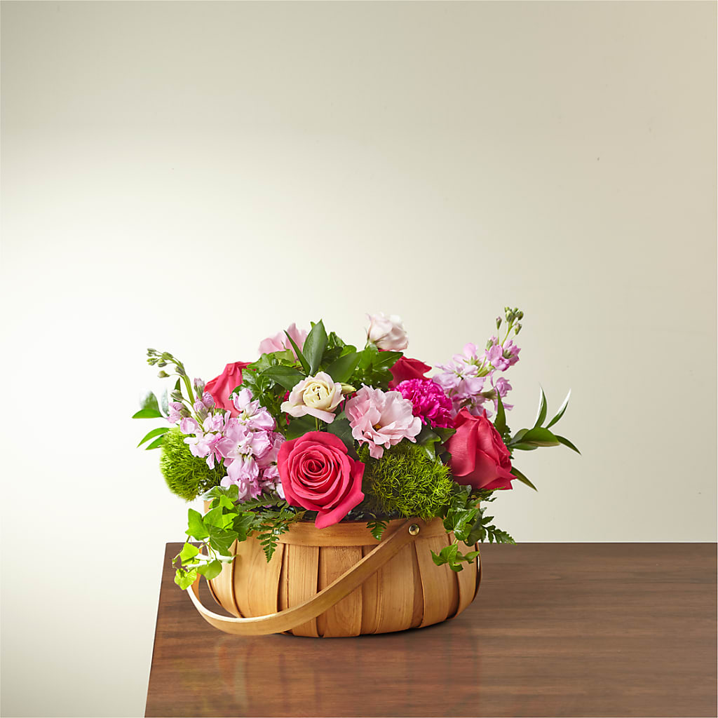 Radiance in Bloom Basket – HELEN'S FLORAL SHOPPE, Phillipsburg NJ
