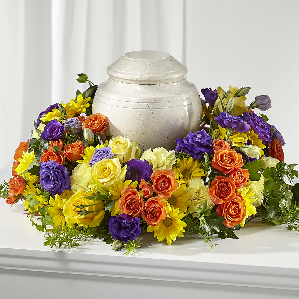 Blossoms of Remembrance Cremation Adornment – HELEN'S FLORAL SHOPPE, Phillipsburg NJ