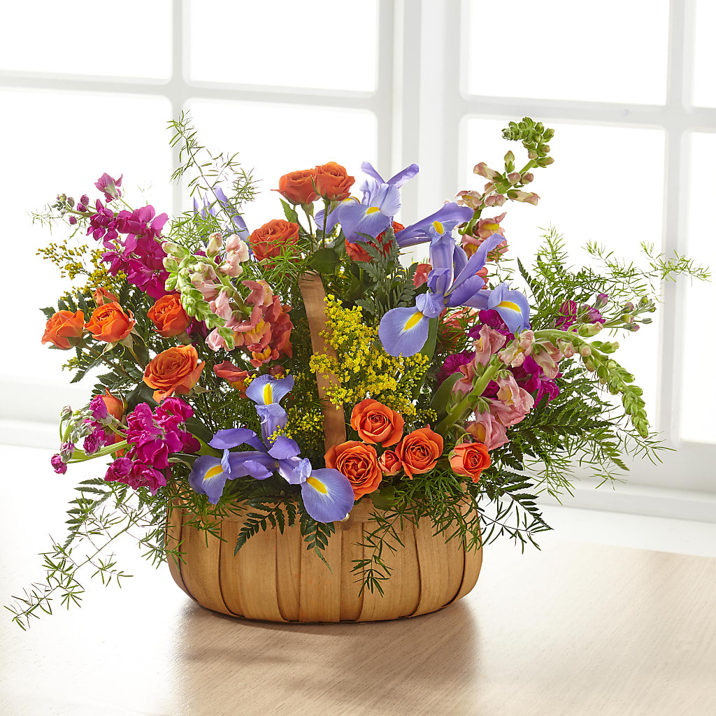 Garden of Life Basket – HELEN'S FLORAL SHOPPE, Phillipsburg NJ