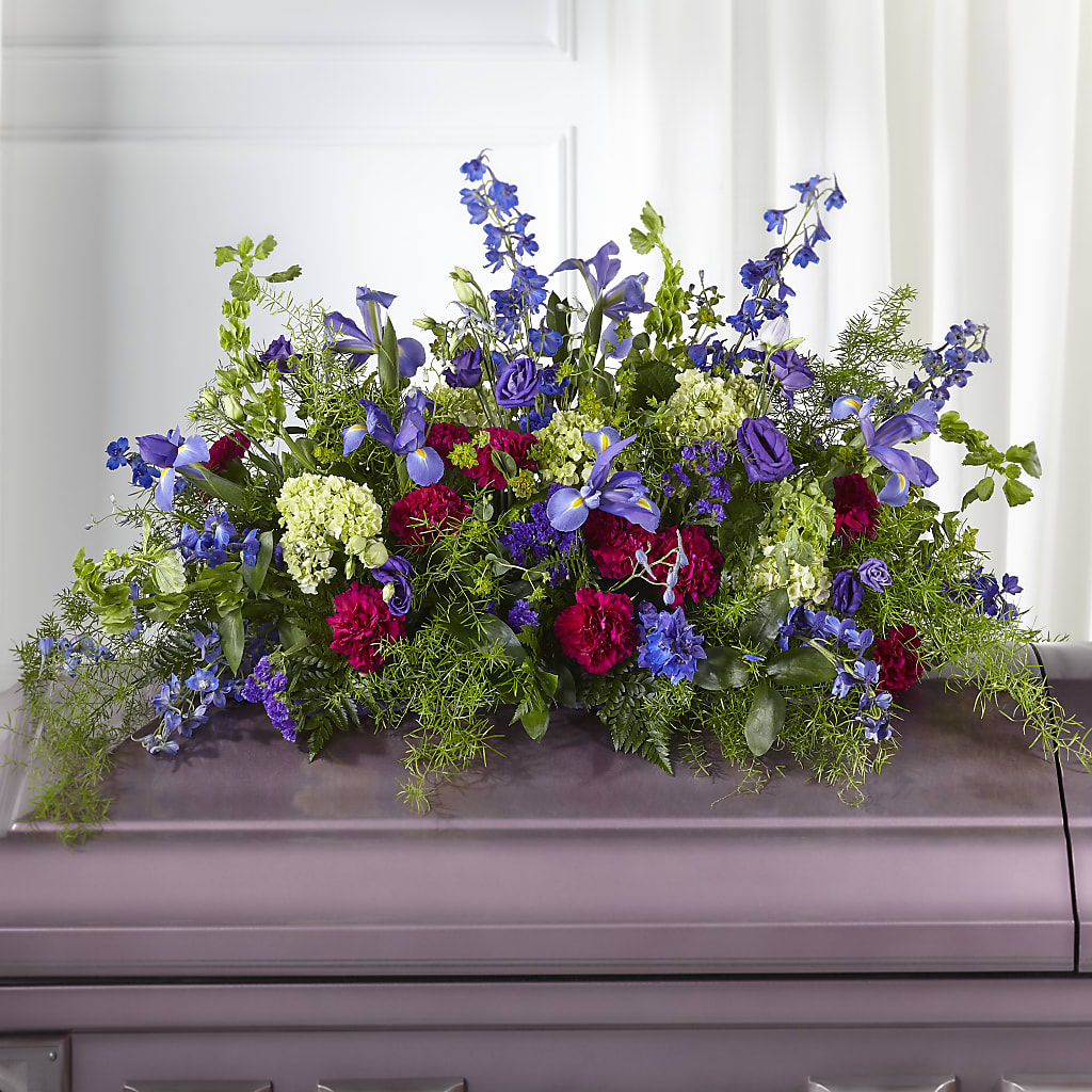 Always Treasured Casket Spray – HELEN'S FLORAL SHOPPE, Phillipsburg NJ