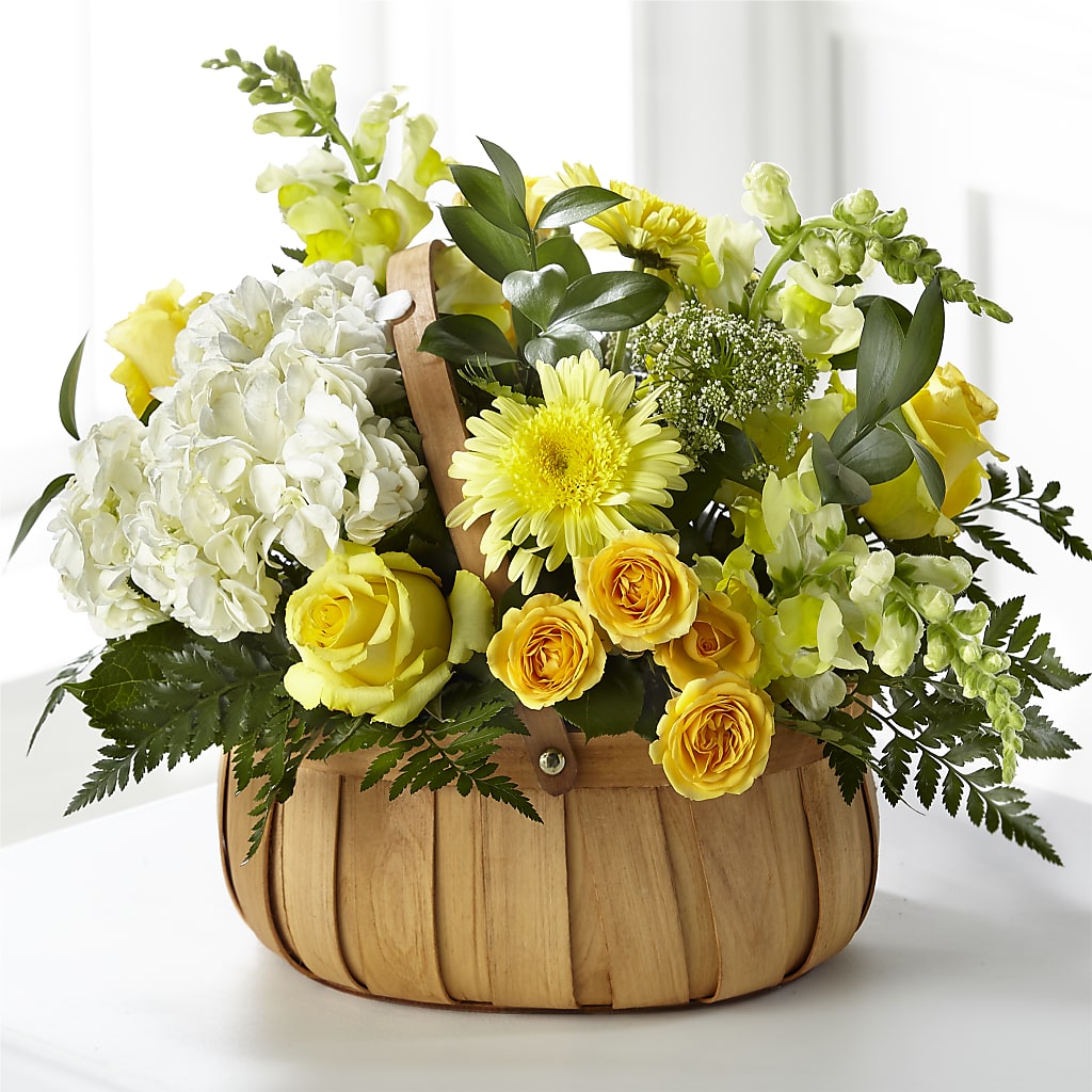 Rustic Remembrance Basket – HELEN'S FLORAL SHOPPE, Phillipsburg NJ