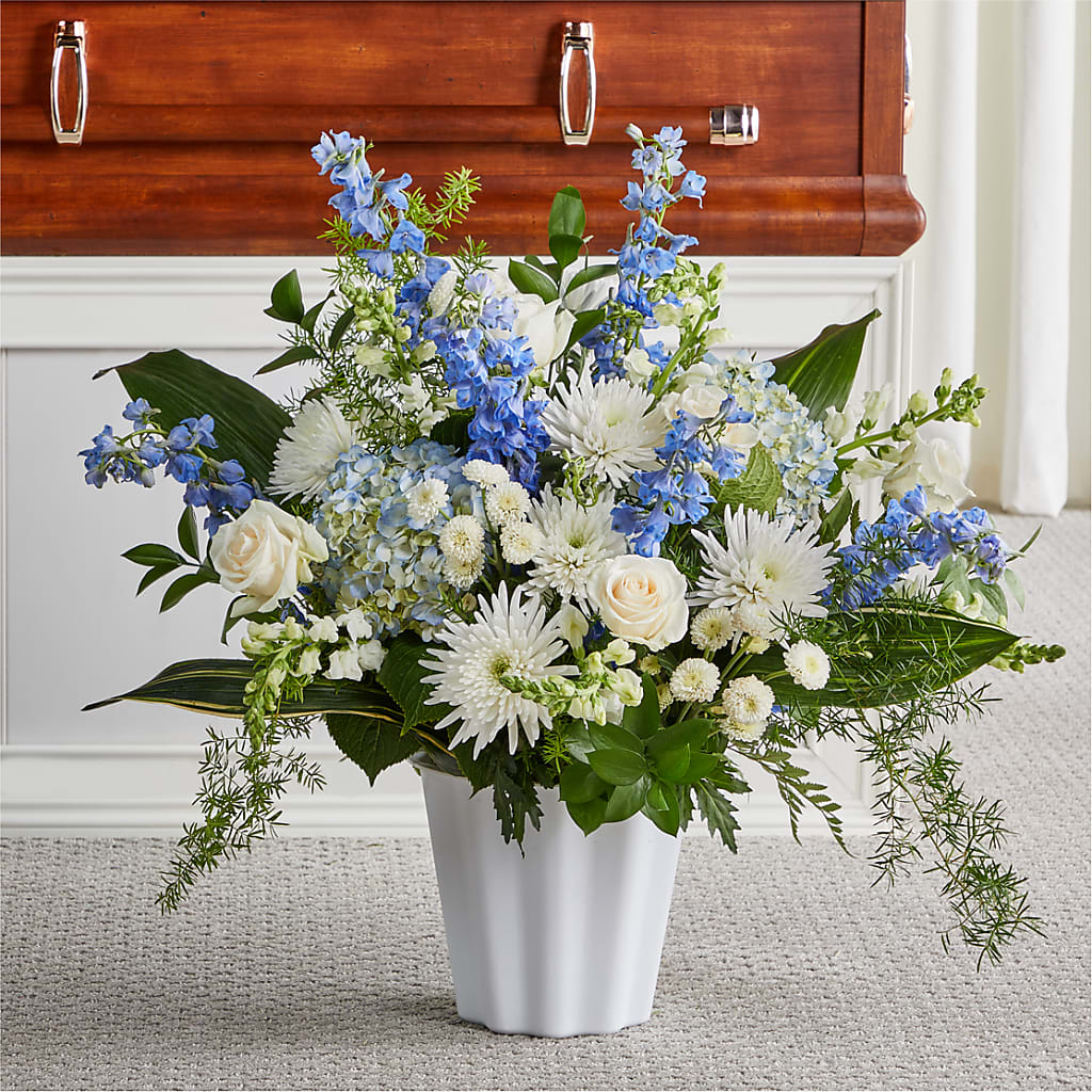 Everlasting Memories Floor Basket – HELEN'S FLORAL SHOPPE, Phillipsburg NJ