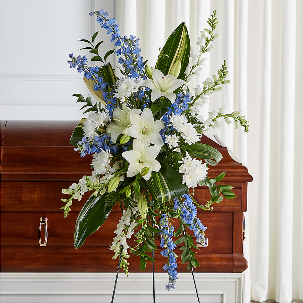 Eternal Impressions Standing Spray – HELEN'S FLORAL SHOPPE, Phillipsburg NJ