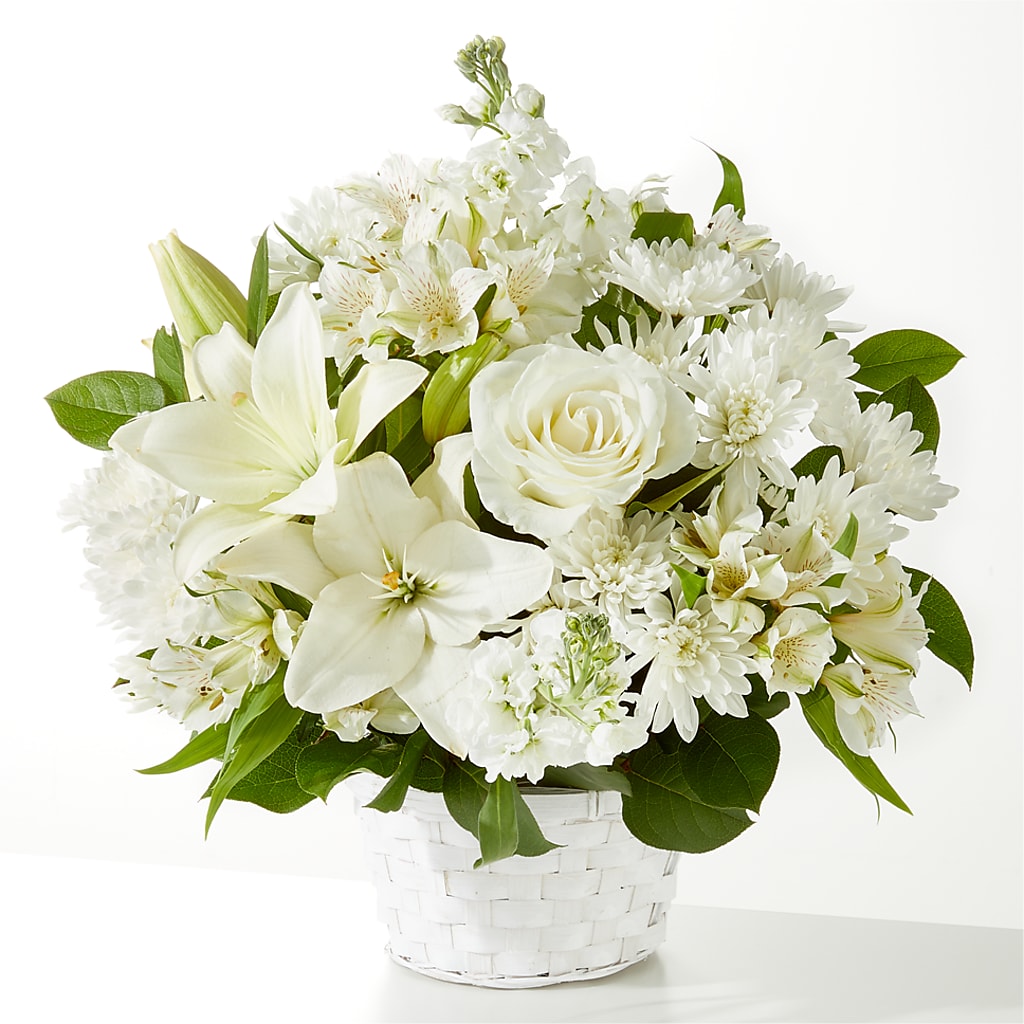 Peaceful Reflections Arrangement – HELEN'S FLORAL SHOPPE, Phillipsburg NJ
