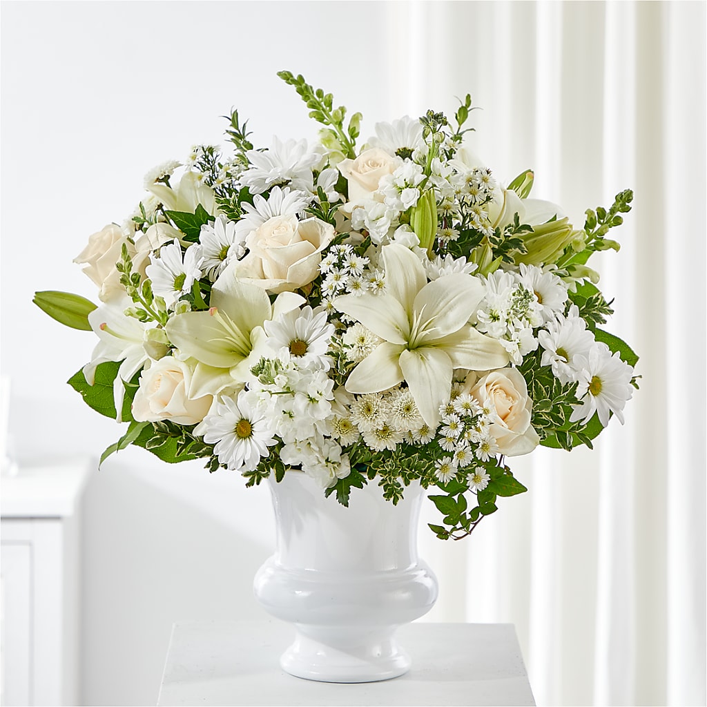 Uplifting Urn Arrangement – HELEN'S FLORAL SHOPPE, Phillipsburg NJ