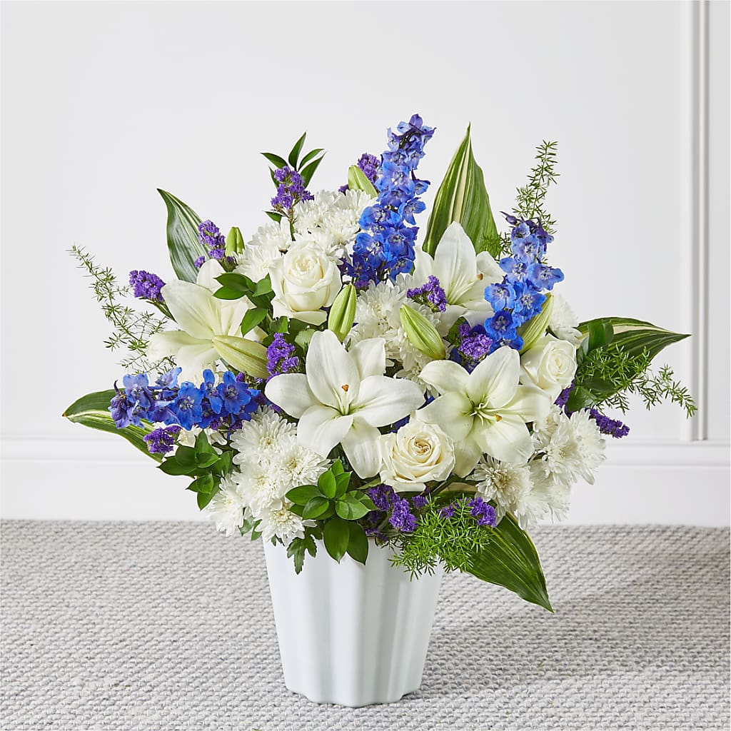 Take Comfort Floor Basket – HELEN'S FLORAL SHOPPE, Phillipsburg NJ