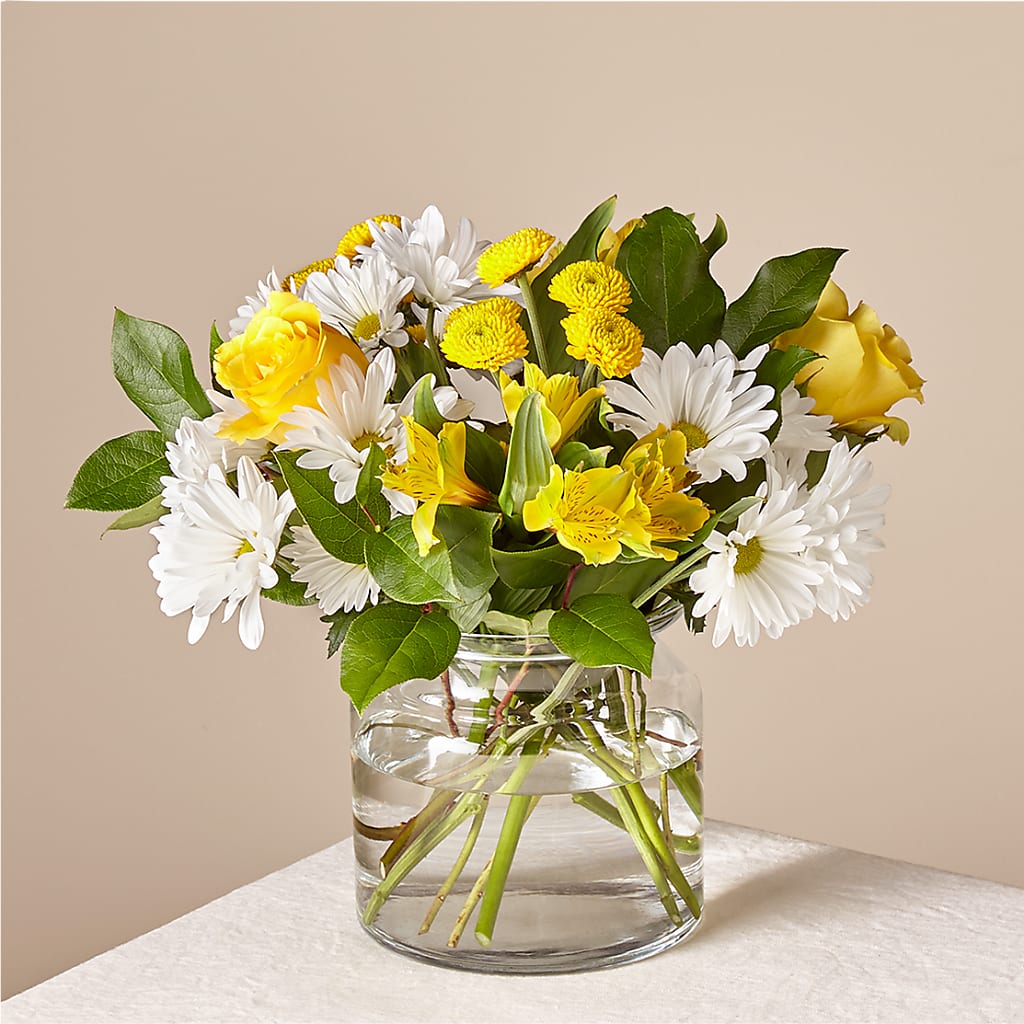 Sunny Sentiments Bouquet – HELEN'S FLORAL SHOPPE, Phillipsburg NJ