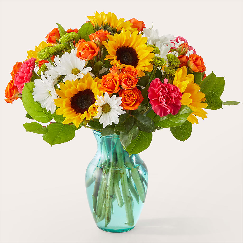 Sun-drenched Blooms Bouquet – HELEN'S FLORAL SHOPPE, Phillipsburg NJ