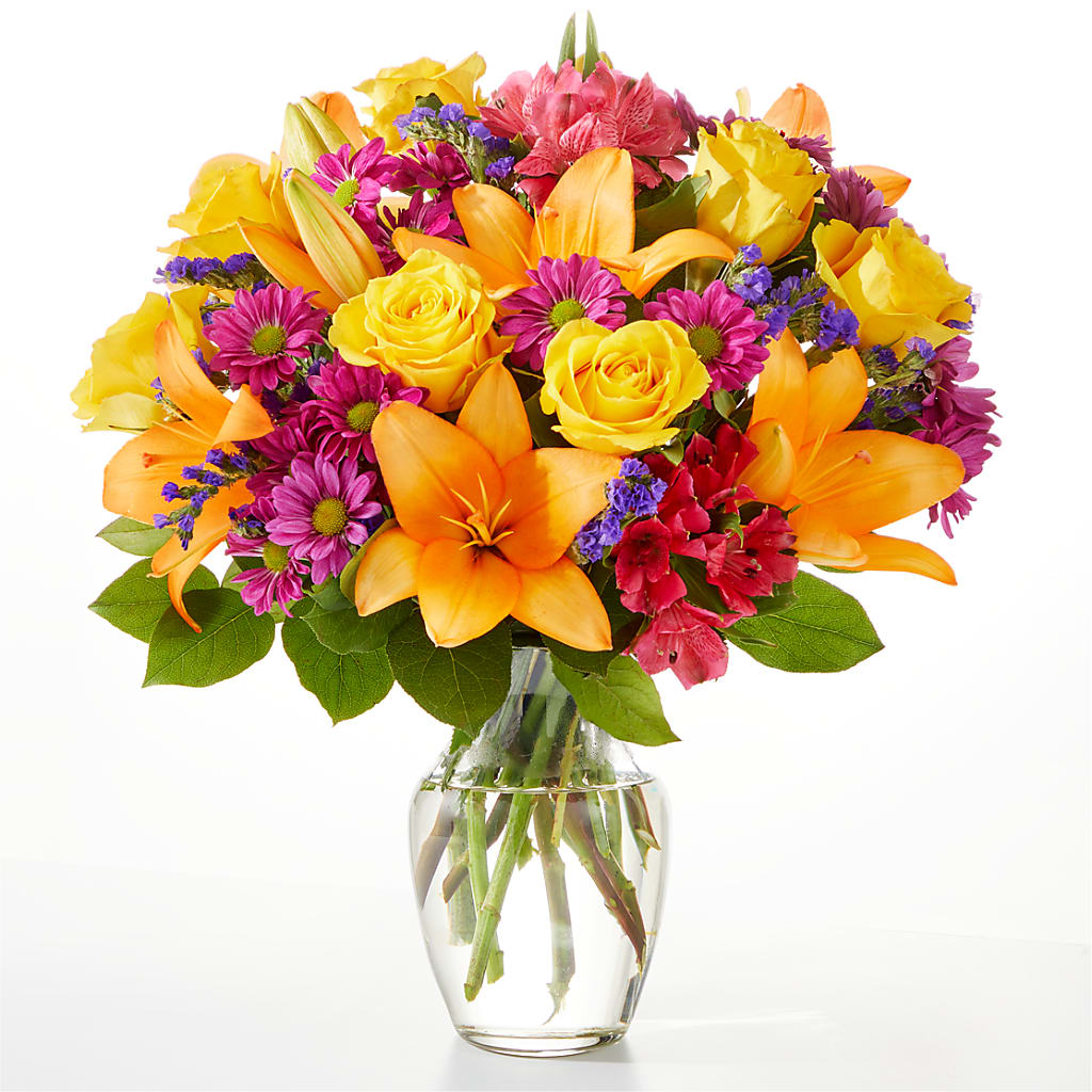 Colorful Visions Bouquet – HELEN'S FLORAL SHOPPE, Phillipsburg NJ