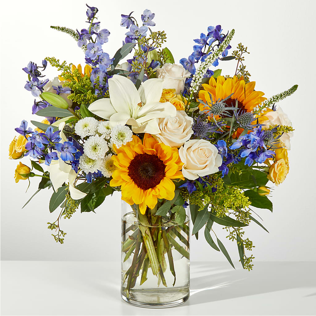 Wonderfully Sunny Bouquet – HELEN'S FLORAL SHOPPE, Phillipsburg NJ