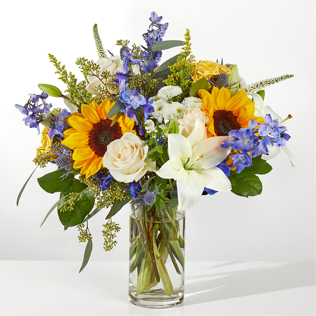 Wonderfully Sunny Bouquet – HELEN'S FLORAL SHOPPE, Phillipsburg NJ