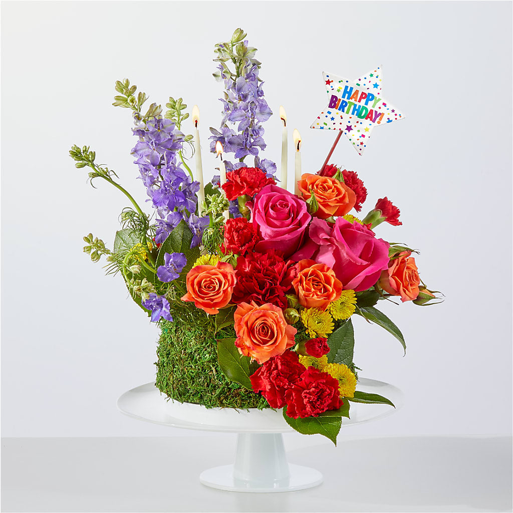 Best Year Yet Floral Cake – HELEN'S FLORAL SHOPPE, Phillipsburg NJ