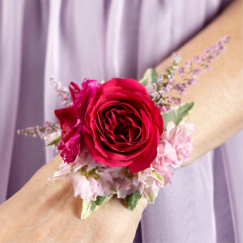 Rose Charm Corsage – HELEN'S FLORAL SHOPPE, Phillipsburg NJ