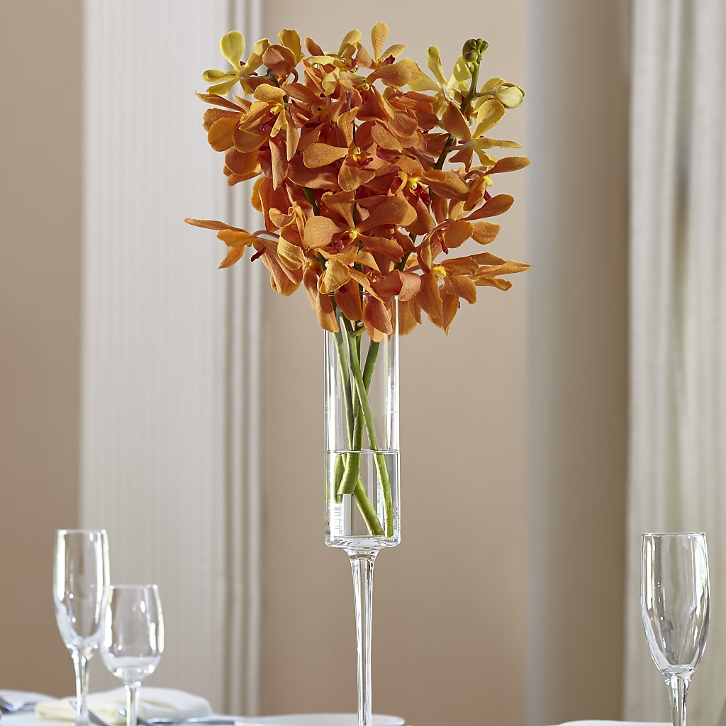 Orange Mokara Bouquet – HELEN'S FLORAL SHOPPE, Phillipsburg NJ