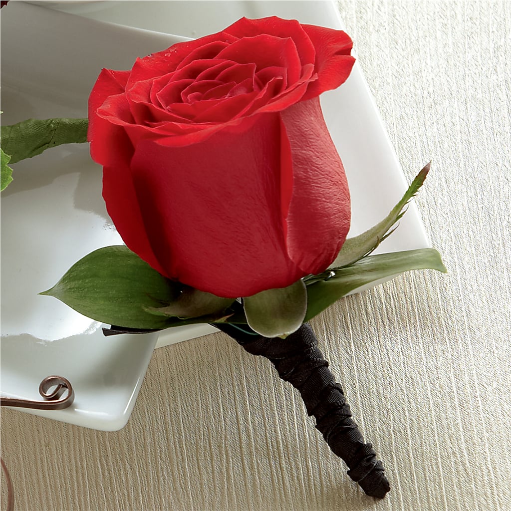 Red Rose Boutonniere – HELEN'S FLORAL SHOPPE, Phillipsburg NJ