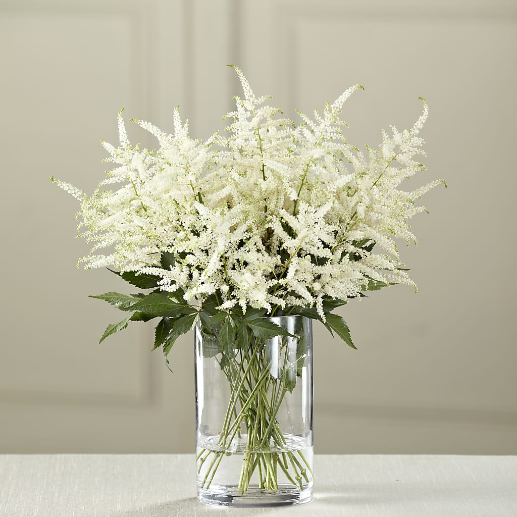 White Astilbe Bouquet – HELEN'S FLORAL SHOPPE, Phillipsburg NJ