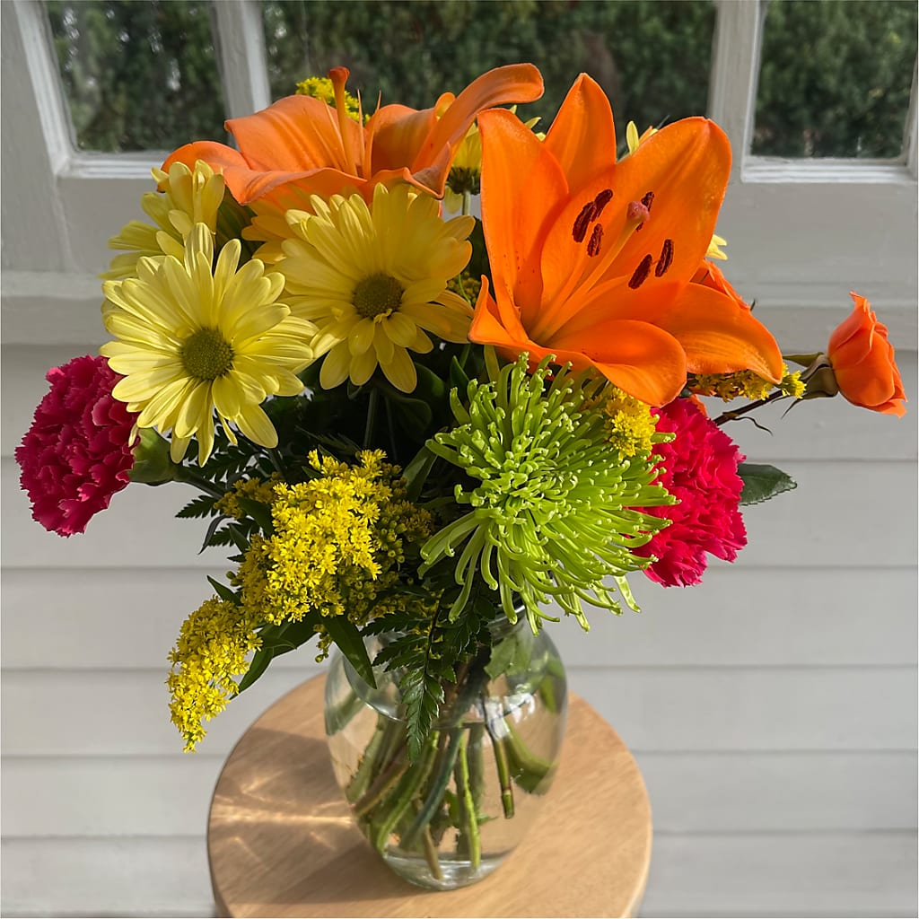 Bold & Bright – A Florist Original – HELEN'S FLORAL SHOPPE, Phillipsburg NJ