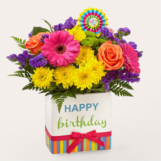 Birthday Brights Bouquet – HELEN'S FLORAL SHOPPE, Phillipsburg NJ