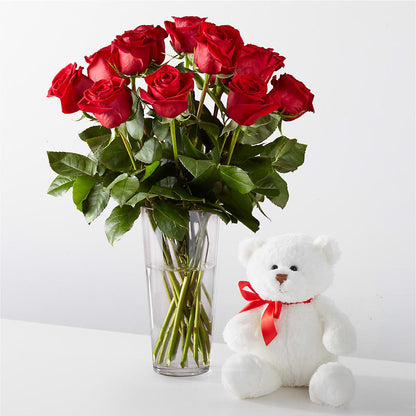 Romantic Long Stem Red Rose Bouquet Bundles – HELEN'S FLORAL SHOPPE, Phillipsburg NJ