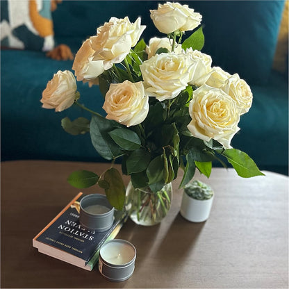 Long Stem Yellow Rose Bouquet – HELEN'S FLORAL SHOPPE, Phillipsburg NJ