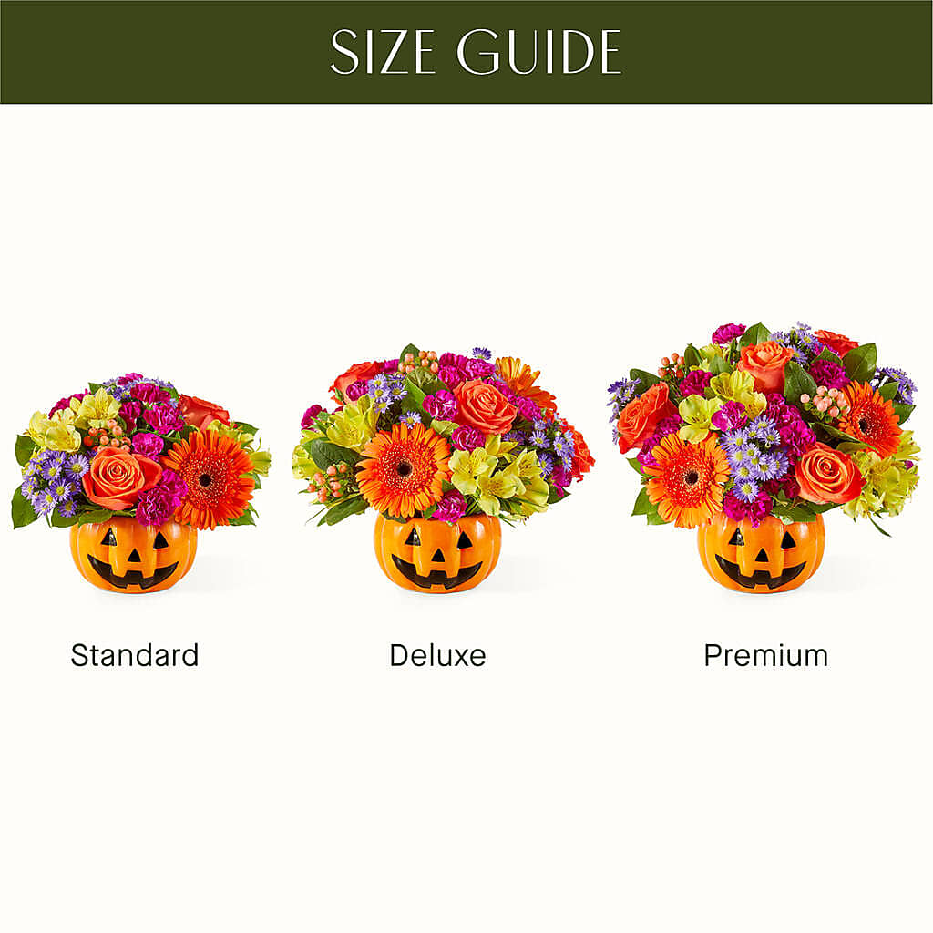 Tricks & Treats Pumpkin – HELEN'S FLORAL SHOPPE, Phillipsburg NJ