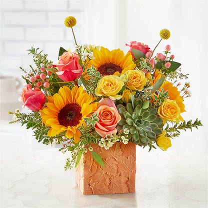 Sunflower Season Bouquet – HELEN'S FLORAL SHOPPE, Phillipsburg NJ