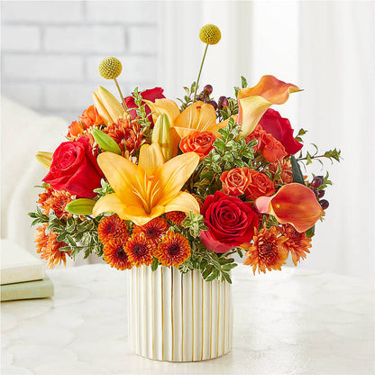 Scarlet Skies Bouquet – HELEN'S FLORAL SHOPPE, Phillipsburg NJ
