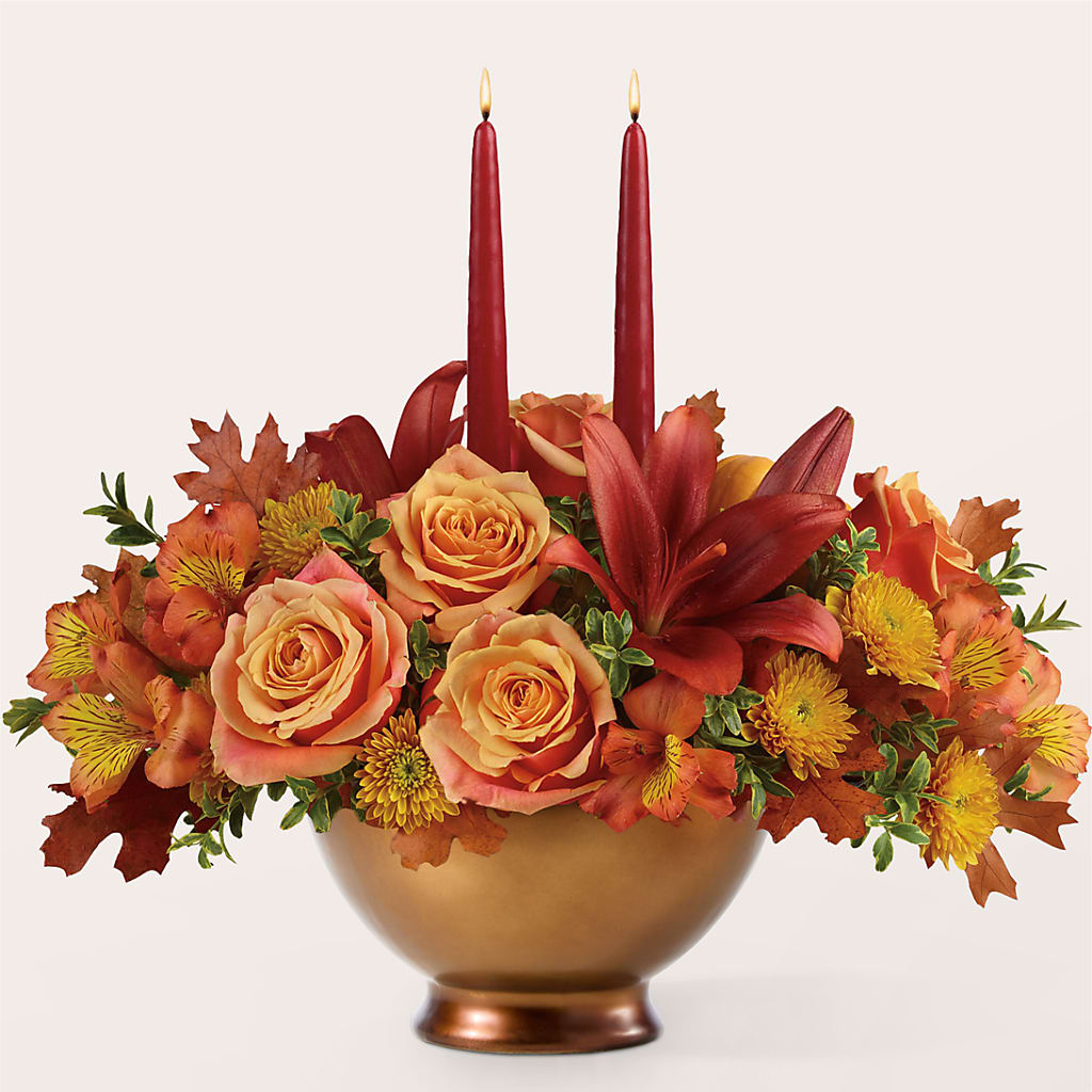 Harvest Table Centerpiece – HELEN'S FLORAL SHOPPE, Phillipsburg NJ