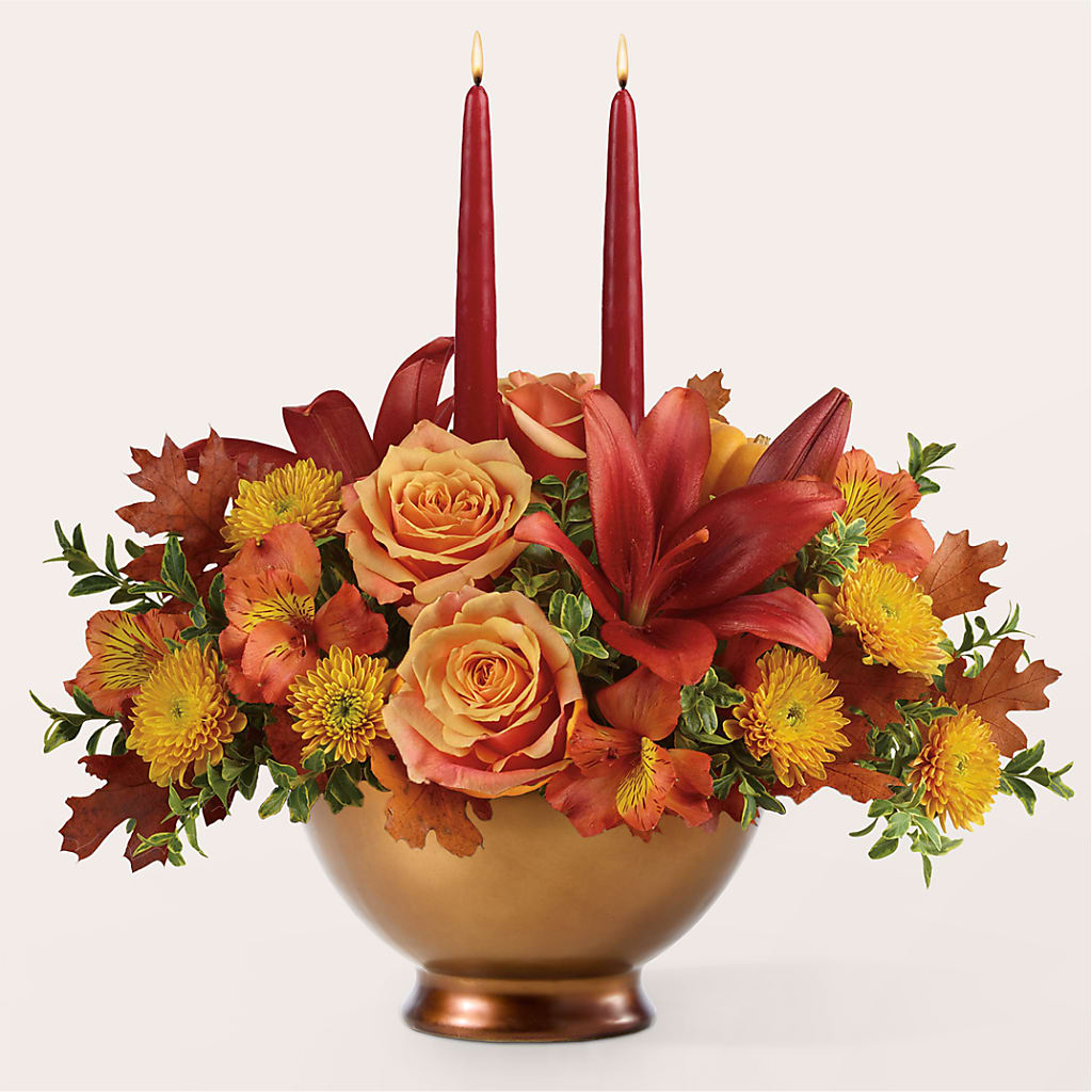 Harvest Table Centerpiece – HELEN'S FLORAL SHOPPE, Phillipsburg NJ