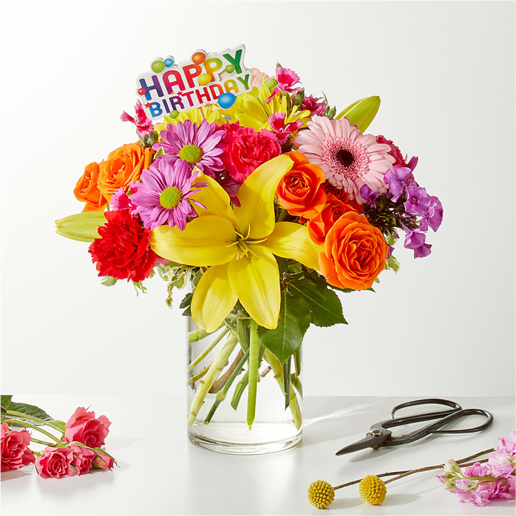 Cue the Confetti - A Florist Original – HELEN'S FLORAL SHOPPE, Phillipsburg NJ