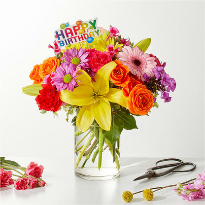 Cue the Confetti - A Florist Original – HELEN'S FLORAL SHOPPE, Phillipsburg NJ