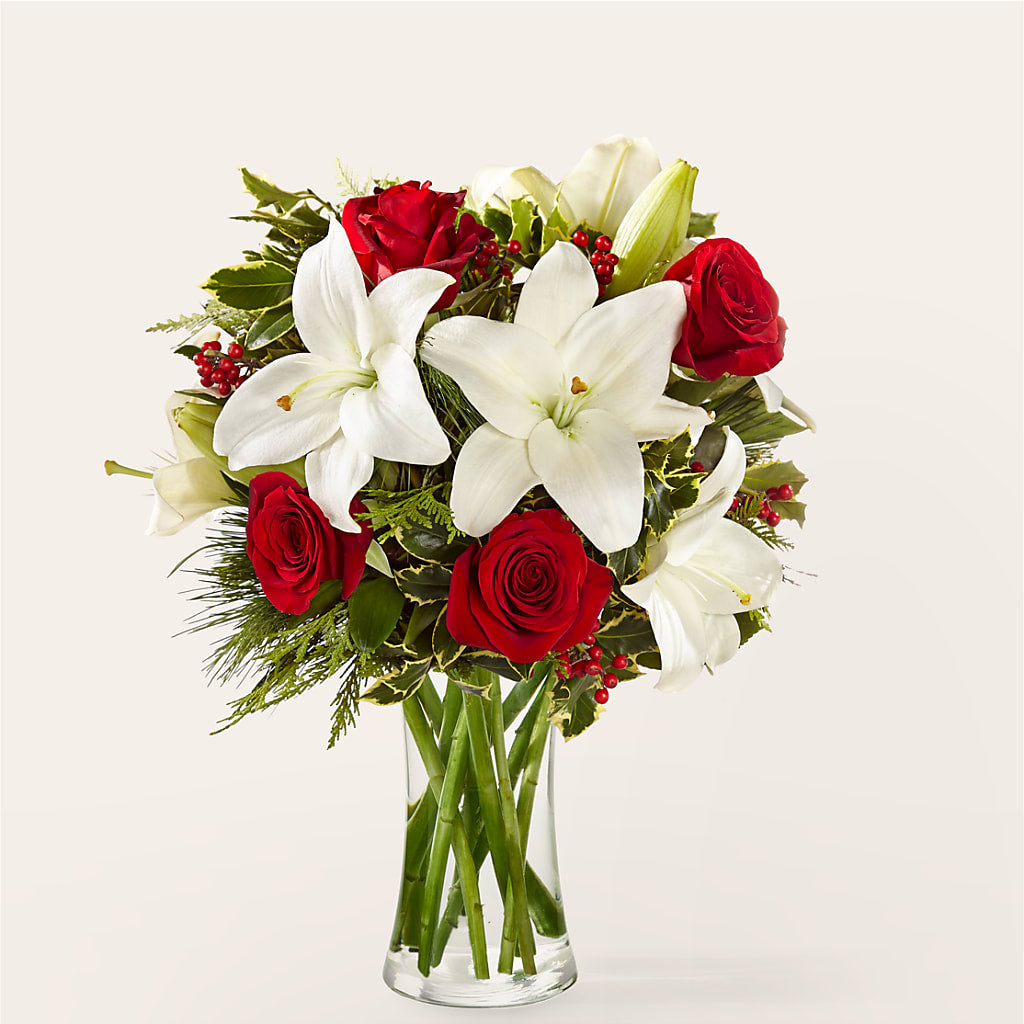 Sparkling Snowflakes Bouquet – HELEN'S FLORAL SHOPPE, Phillipsburg NJ