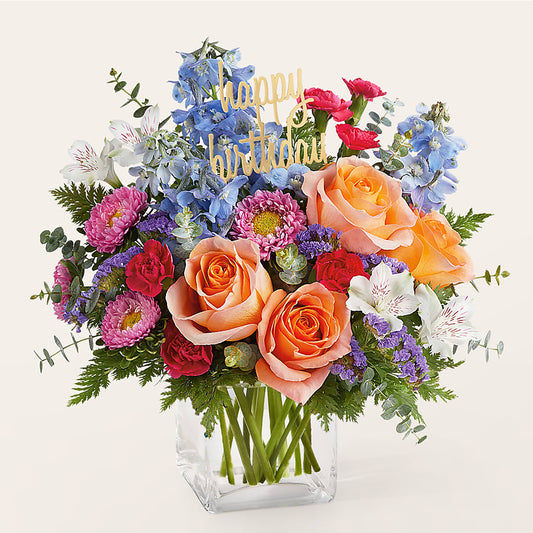 Birthday Bash Bouquet – HELEN'S FLORAL SHOPPE, Phillipsburg NJ