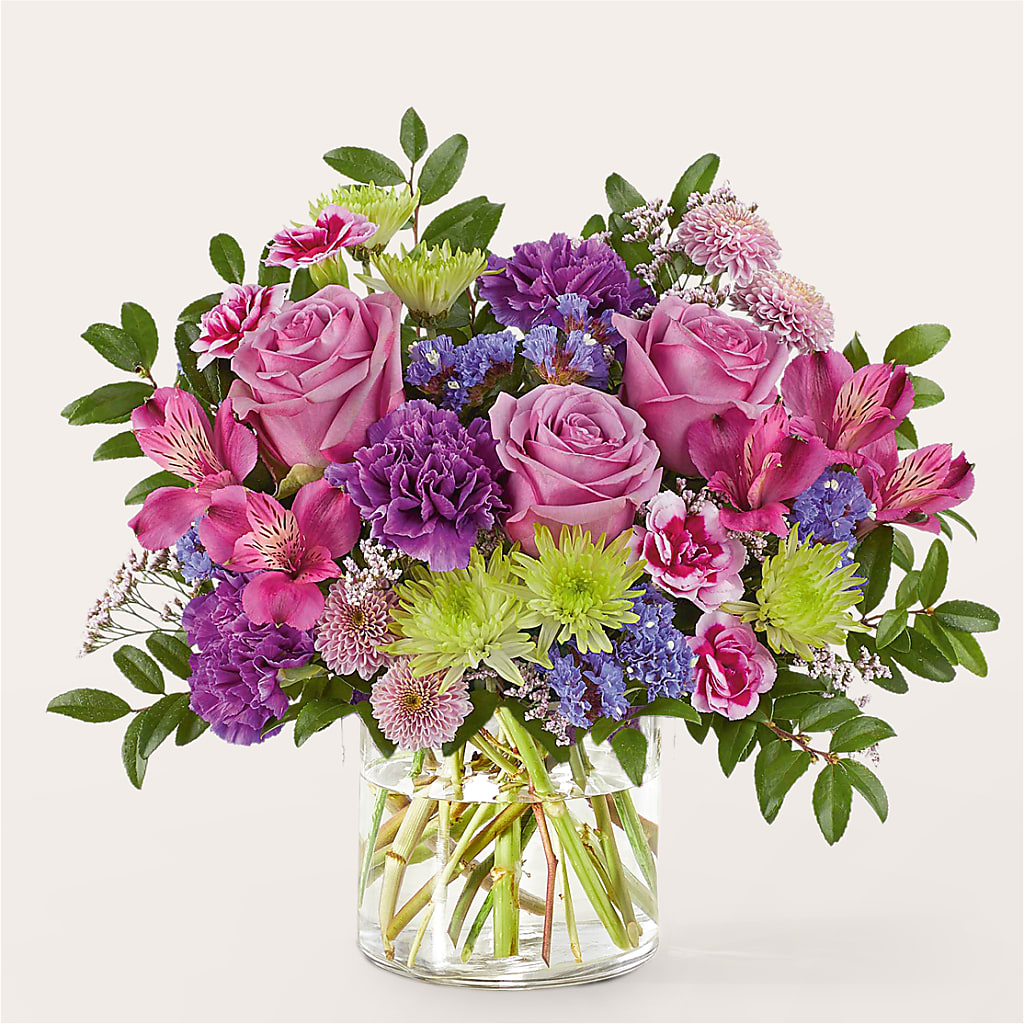 Glass Half Full Bouquet – HELEN'S FLORAL SHOPPE, Phillipsburg NJ