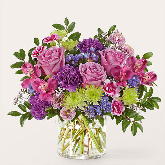 Glass Half Full Bouquet – HELEN'S FLORAL SHOPPE, Phillipsburg NJ