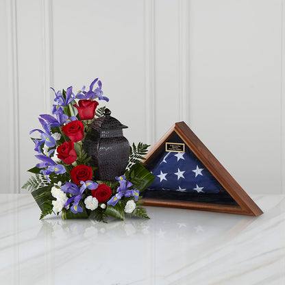 Patriotic Tribute Arrangement – HELEN'S FLORAL SHOPPE, Phillipsburg NJ
