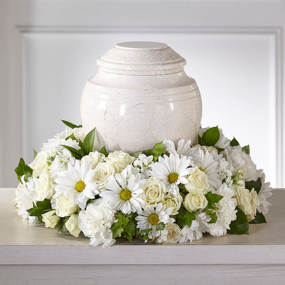 Ivory Gardens Cremation Adornment – HELEN'S FLORAL SHOPPE, Phillipsburg NJ