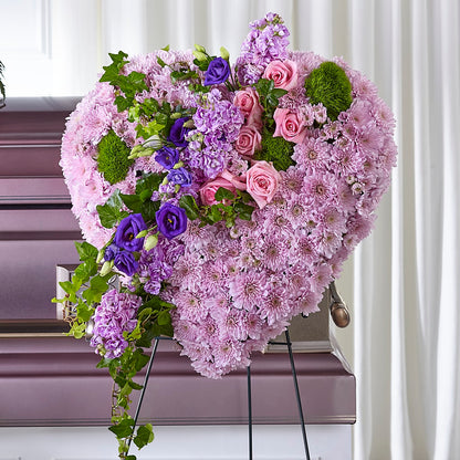 Treasured Love Standing Heart – HELEN'S FLORAL SHOPPE, Phillipsburg NJ