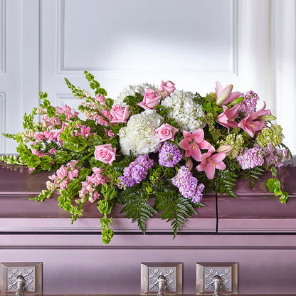 Life's Gratitude Casket Spray – HELEN'S FLORAL SHOPPE, Phillipsburg NJ